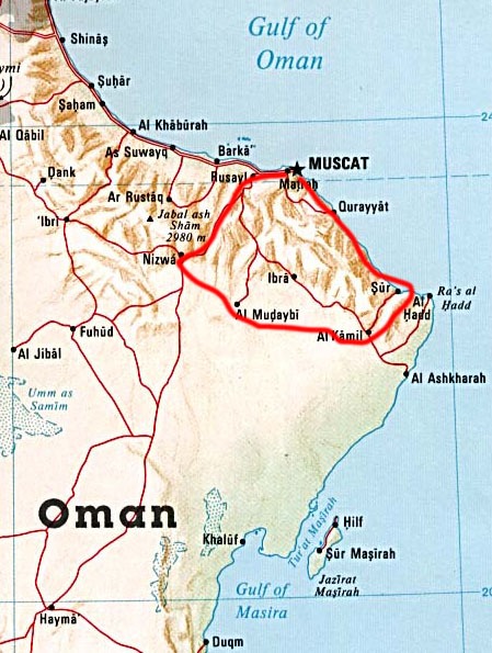 Viaggio in Oman -Natura e Culrura 